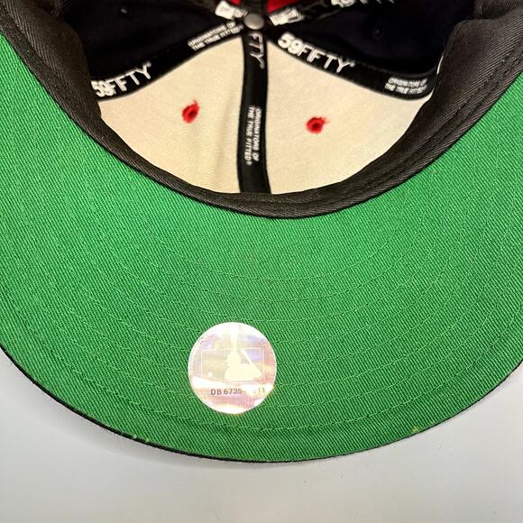 Boston Red Sox New Era Heritage Collection Fitted Hat – Size 7 1/4 - Picture 8 of 8